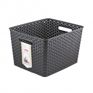 Коробка Curver MY STYLE для хранения L 25л темно-коричневая