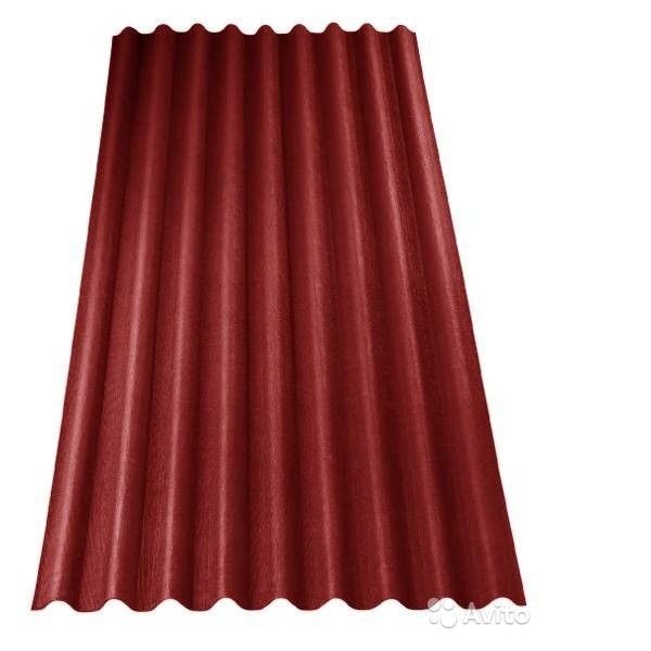 Ондулин Кровельный лист SMART красный (331)  1,96*0,96