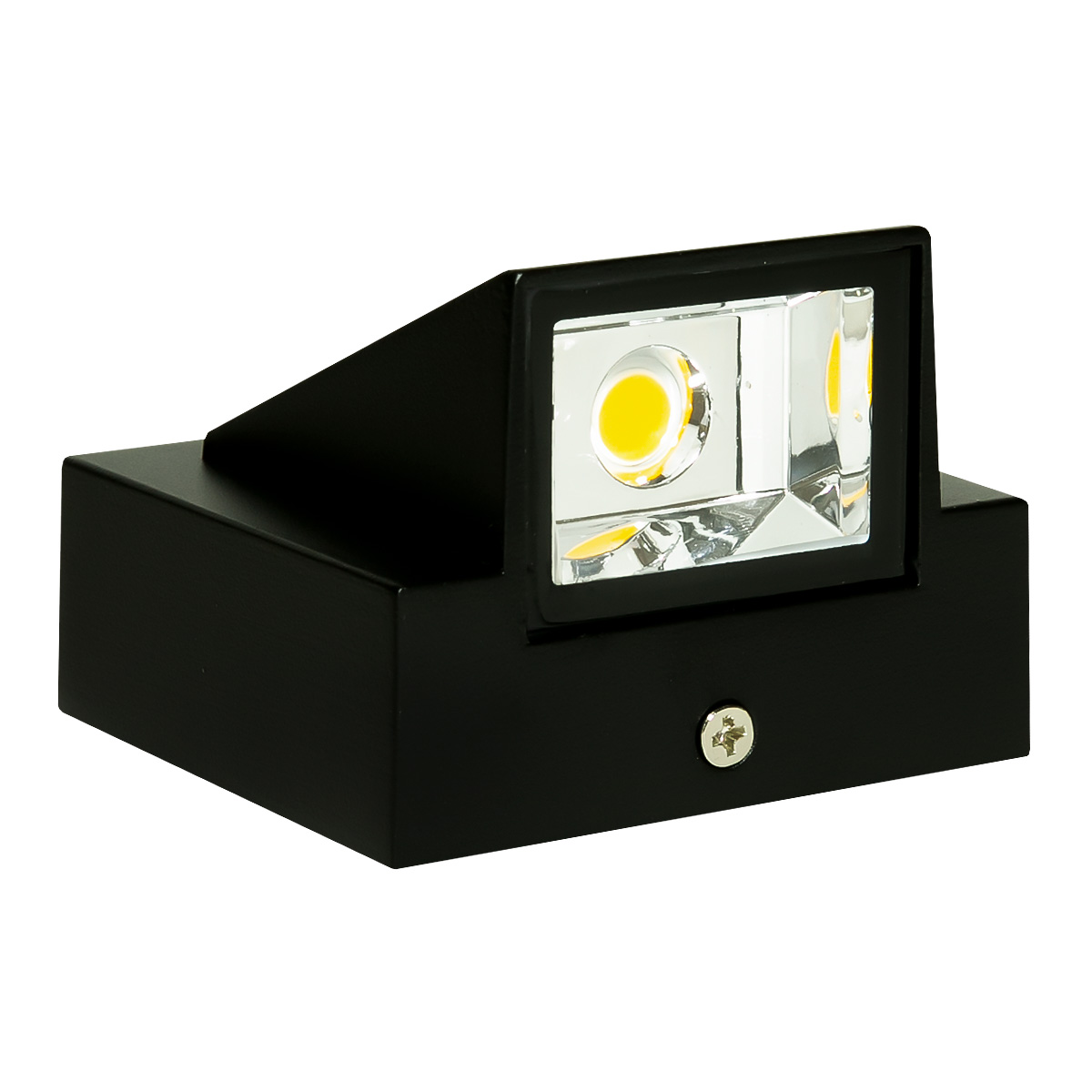 Светильник настенный  LED DF8137/1 5W.3000K черный 78*80*65 мм