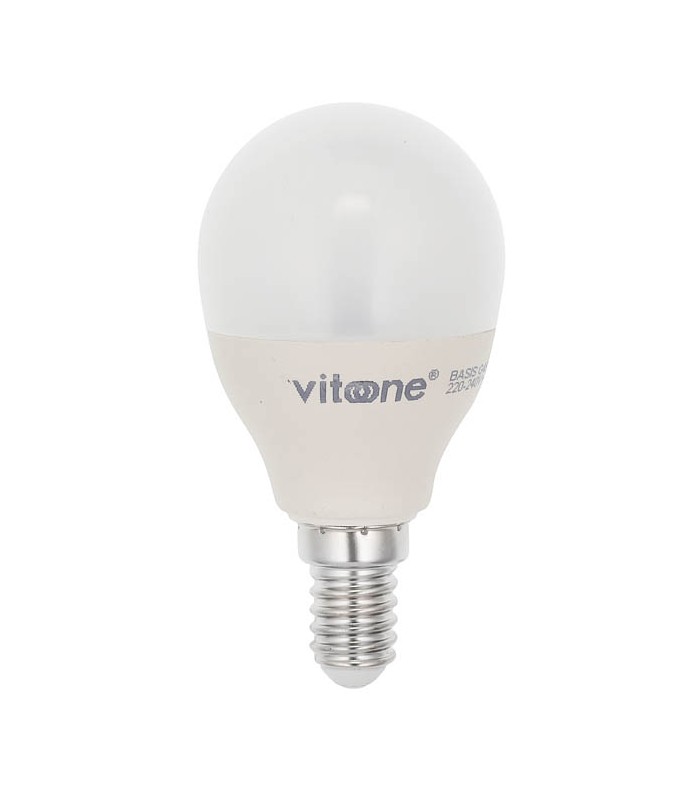 Лампа светодиодная VO/BASIS/6.5W/SMD/E14/6400K/G45/CBOX/LED LAMP/