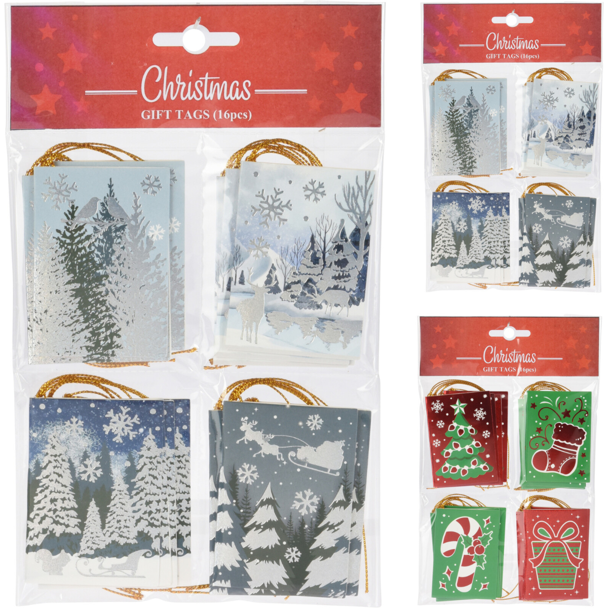 Этикетки-бирки Koopman для оформления подарков 22х13,8 см BCC700490