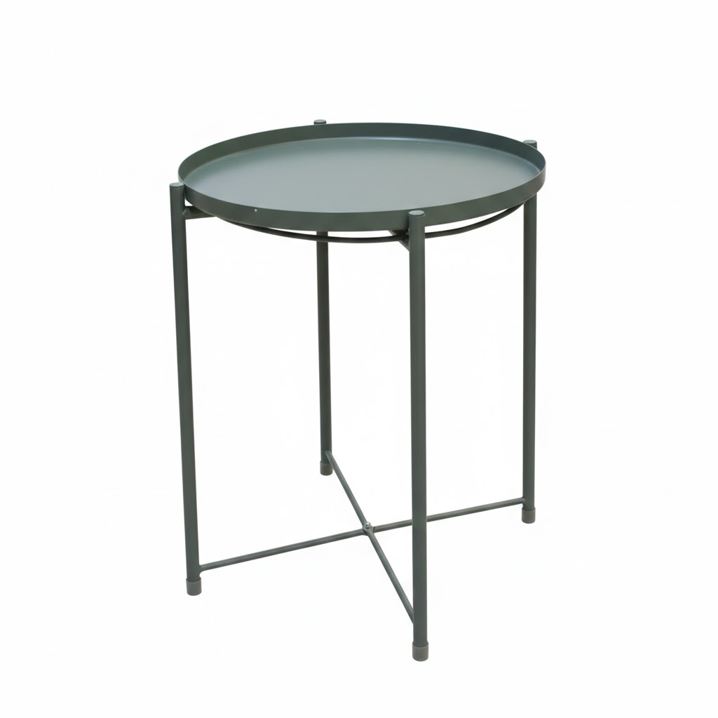 Столик-поднос журнальный 42х42х51 см зеленый LFX-9 CN