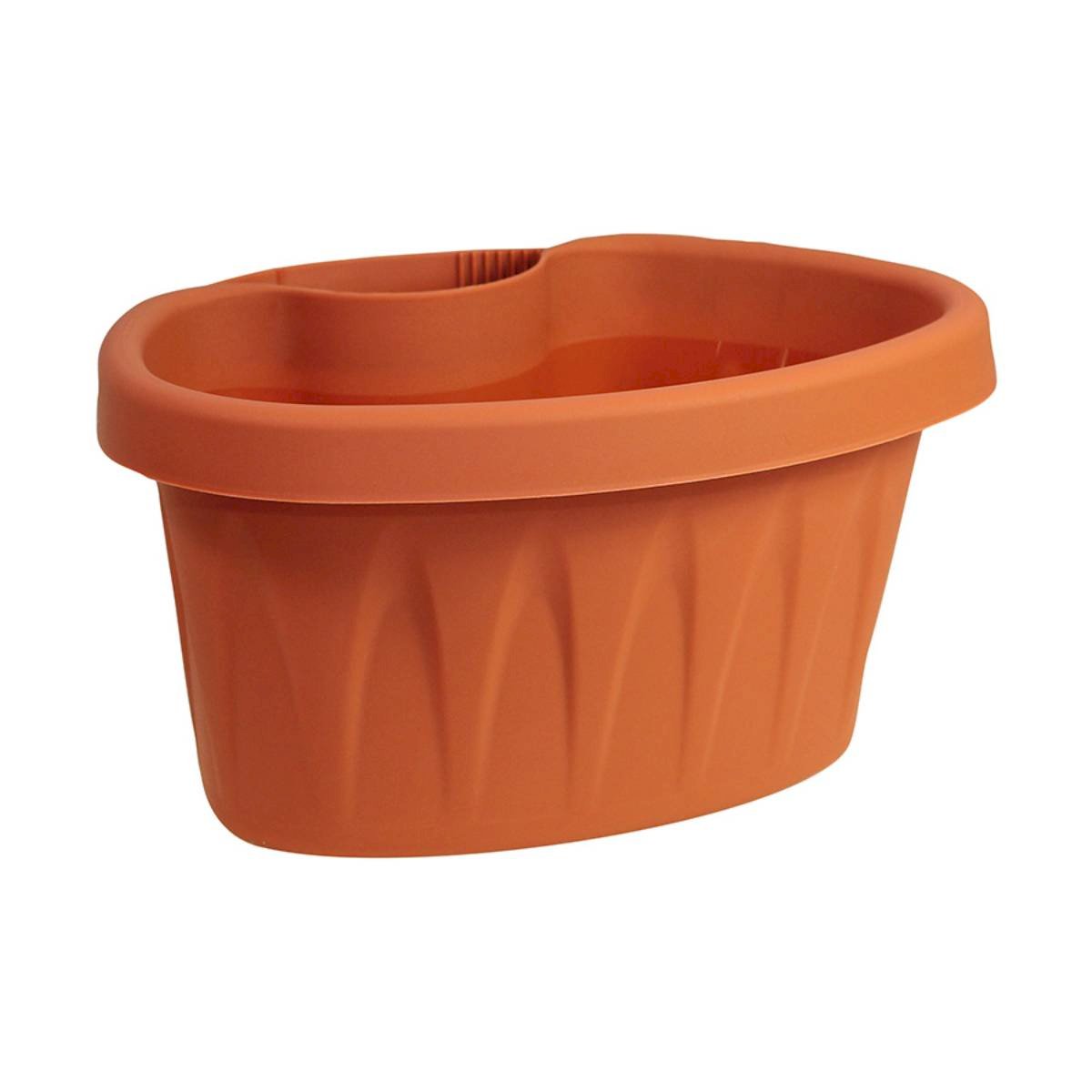 Кашпо IDEA АЛИЦИЯ на водосточную трубу 3,5л. Терракотовый