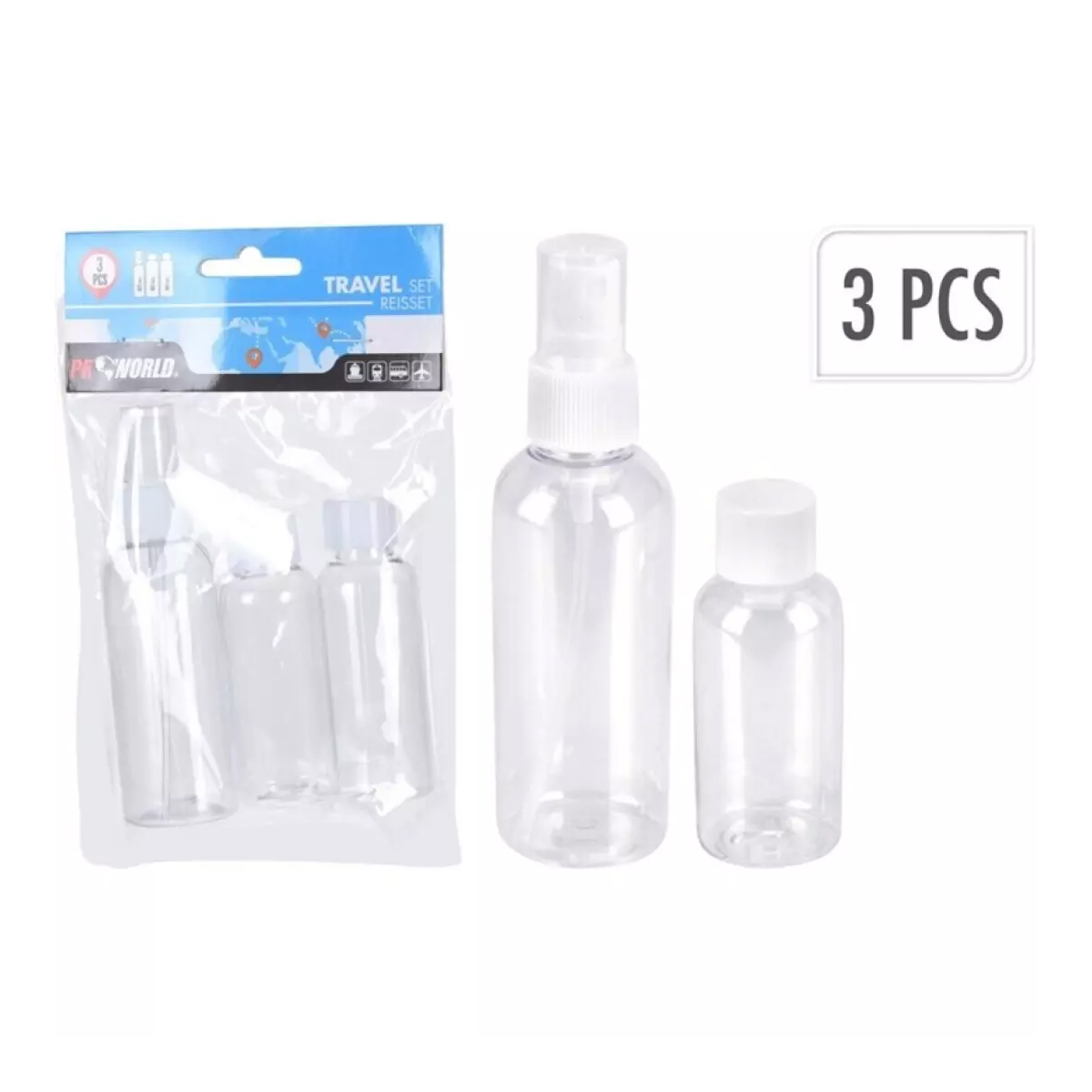 Набор емкостей для путешествий Koopman 3шт 170100156