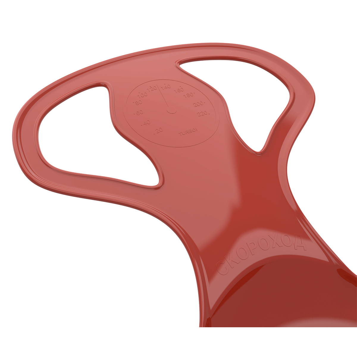 Санки-ледянки Скороход 65х42 см, красный АП 092