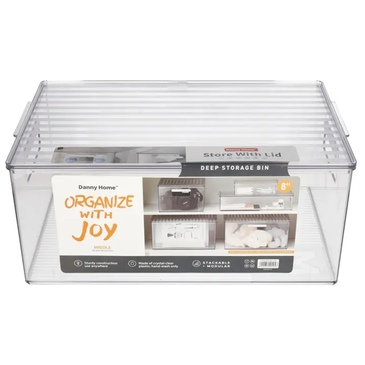 Контейнер для хранения DH 20,6х33,8х14,5см универсальный с крышкой HO-125 CN Контейнер для хранения DH 20,6х33,8х14,5см универсальный с крышкой HO-125 CN