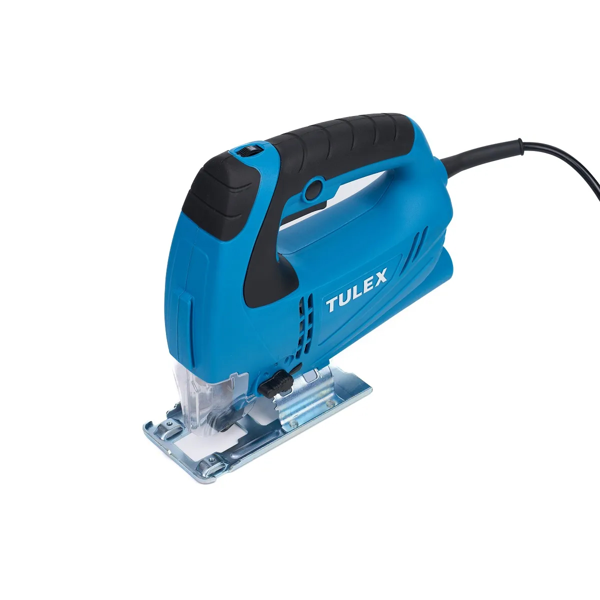Лобзик TULEX TJ-600, 3-х поз.маятн. ход,0–3000 ходов/мин,дерево:65мм,сталь:8мм,алюминий 18мм,600Вт