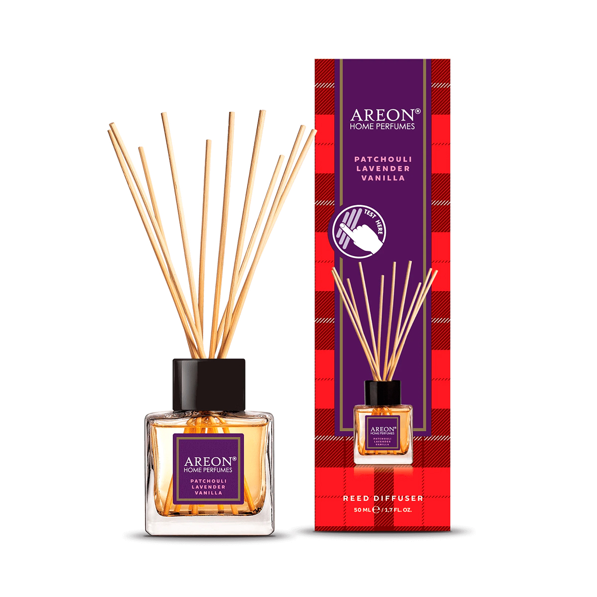 Аромадиффузор Areon Home Perfume 50 мл Patchouli Lavender Vanilla