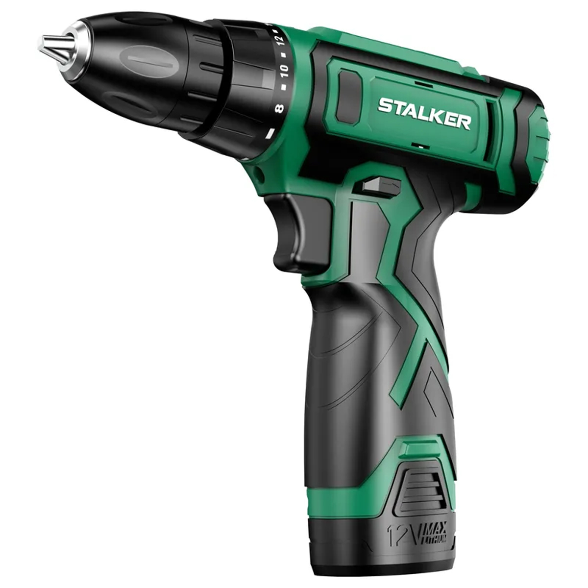Дрель-шуруповерт аккумуляторная STALKER D12 Li