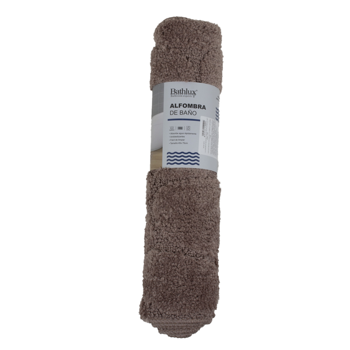 Коврик для ванной комнаты 45х75 см Bathlux Light coffee 11099
