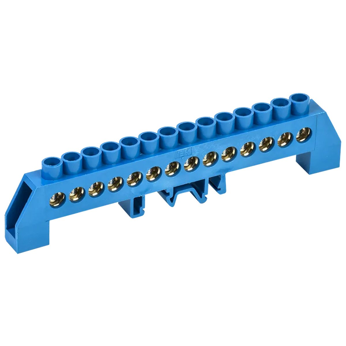 Шина N "ноль" в комб DIN-изол "Стойка" ШНИ-8х12-14-КС-С ИЭК  YNN10-812-14DP-K07