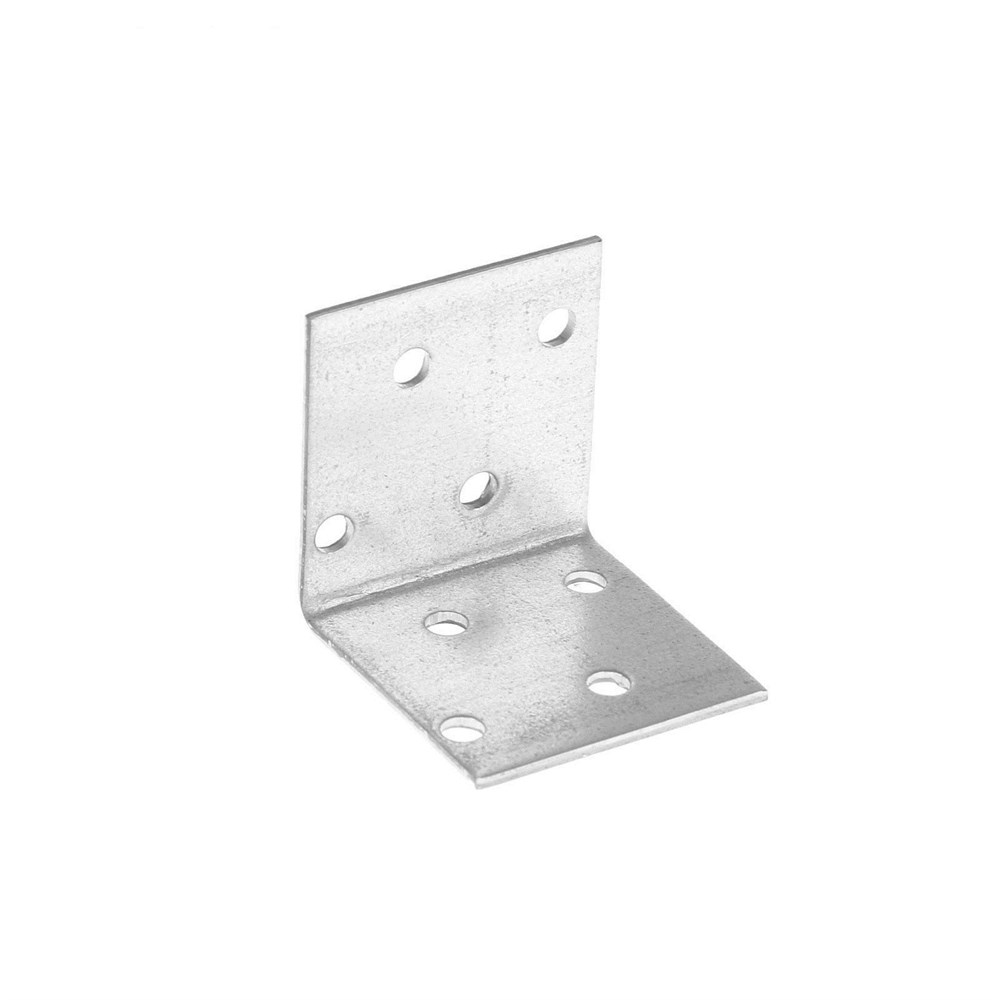 Крепежный уголок равносторонний  2,0 мм  KUR 40x40x40 мм/ Россия