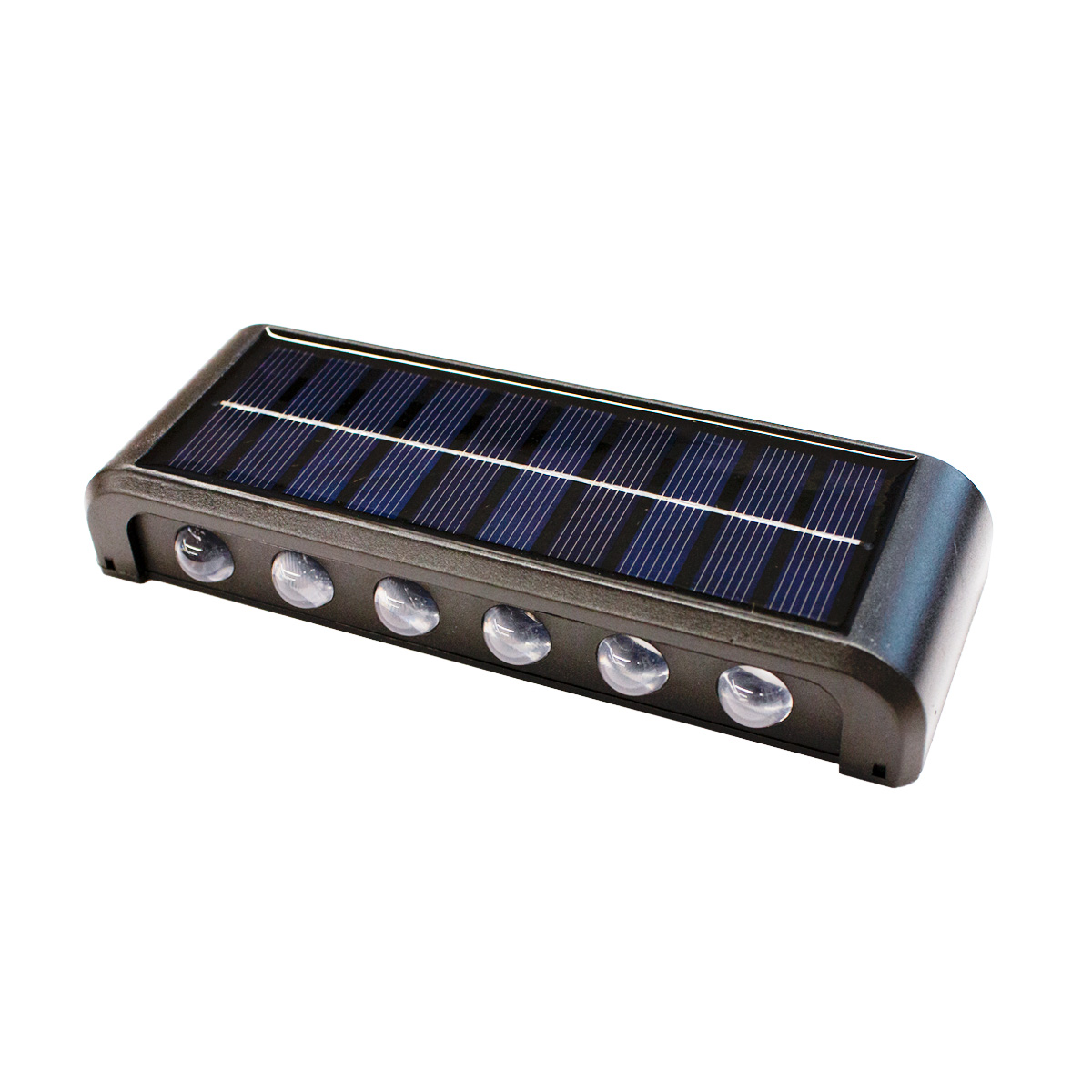 Светильник настенный 12LED 2 шт в коробке 800 мА 60 Вт (зарядка солнечной панели)