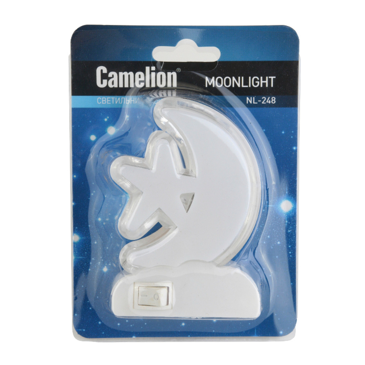 Ночник Camelion NL-248 (LED ночник с выкл, 220В)