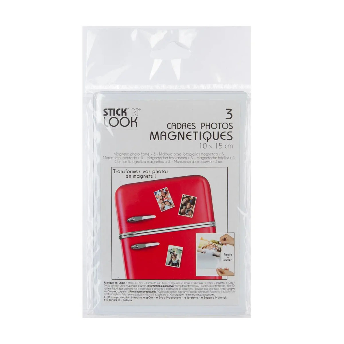 Набор из 3-х магнитных фоторамок Atmosphera для фото 10х15 см 664350263