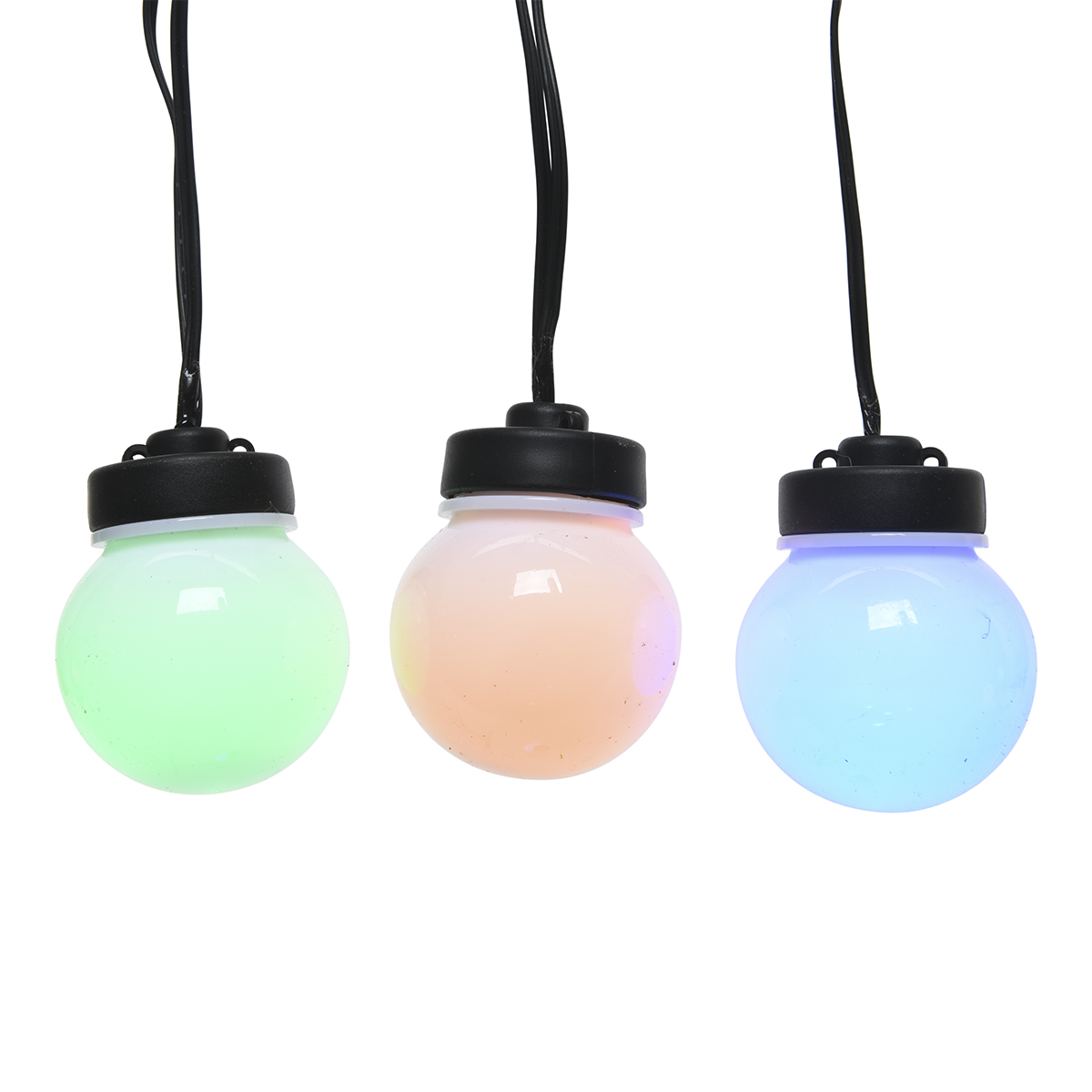 Электрогирлянда 950 см., 20 ламп мультиколор чер.кабель 220 В Indoor/Outdoor 492969 Kmg