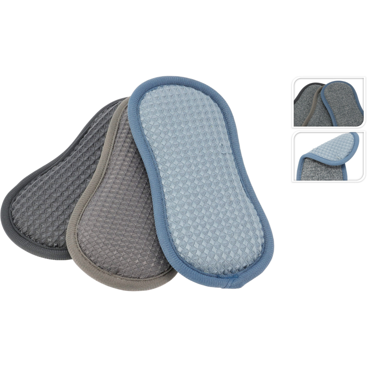 Набор губок для мытья посуды Koopman 3 шт цвет в ассорт. WK1700700