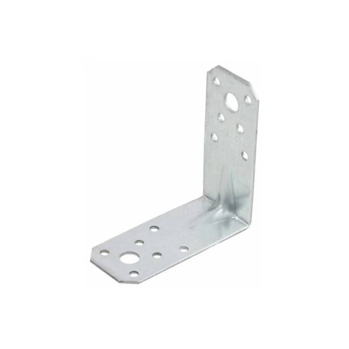 Уголок крепежный усиленный 40х90х90 мм  1.8 мм белый цинк STARFIX, арт.SMP-78035-1