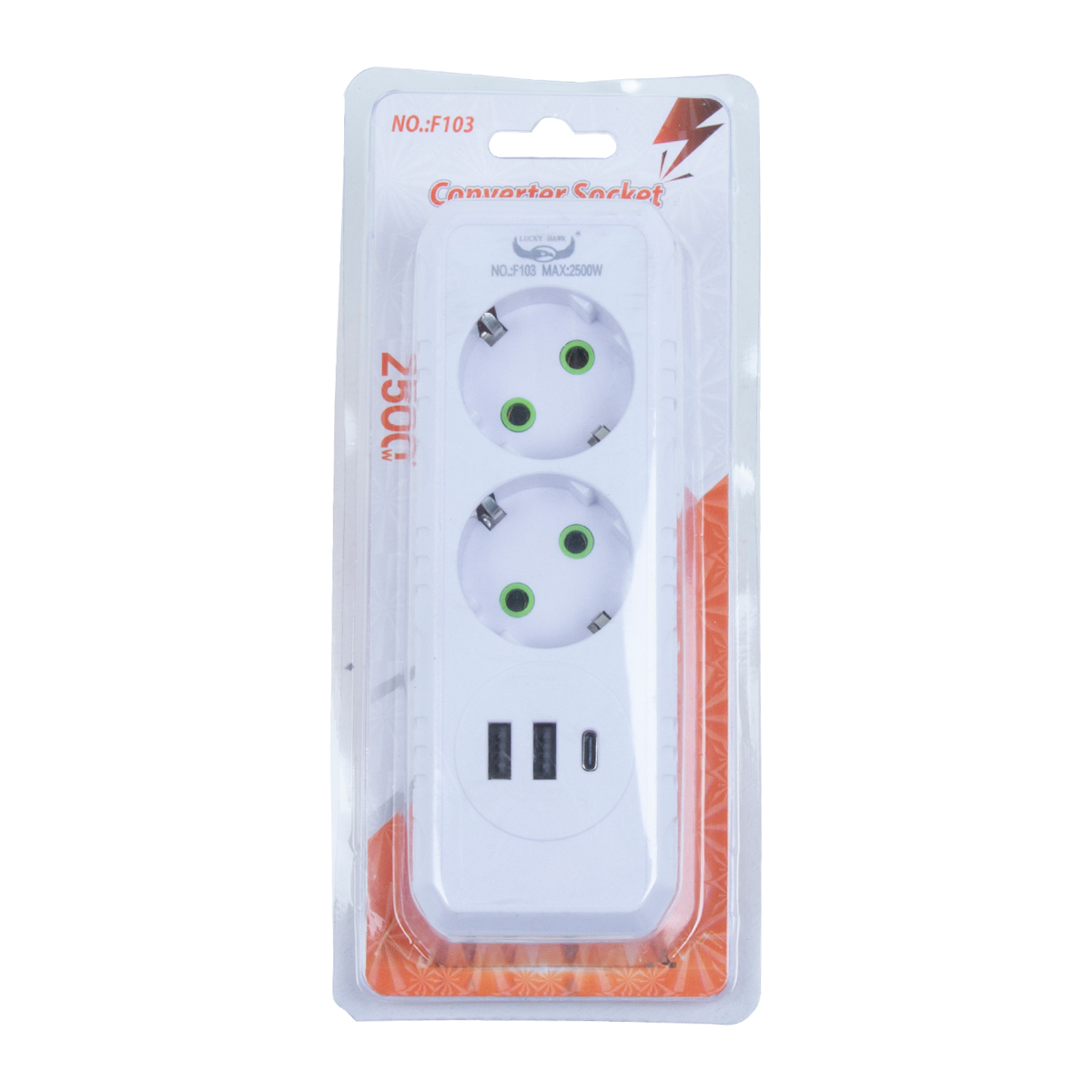 Переходник EU-F103 белый