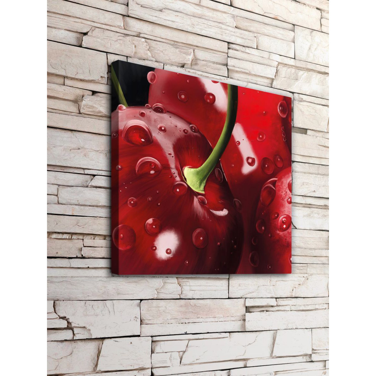 Канвас IDEA Вишня 40х40 см CT3-202