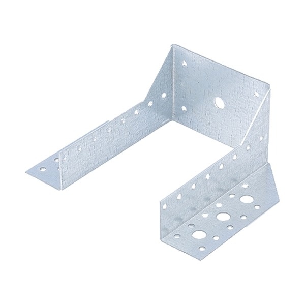 Опора бруса раскрытая, 2 мм, OBR R-100х140х76 мм, цинк// СИБРТЕХ//Россия