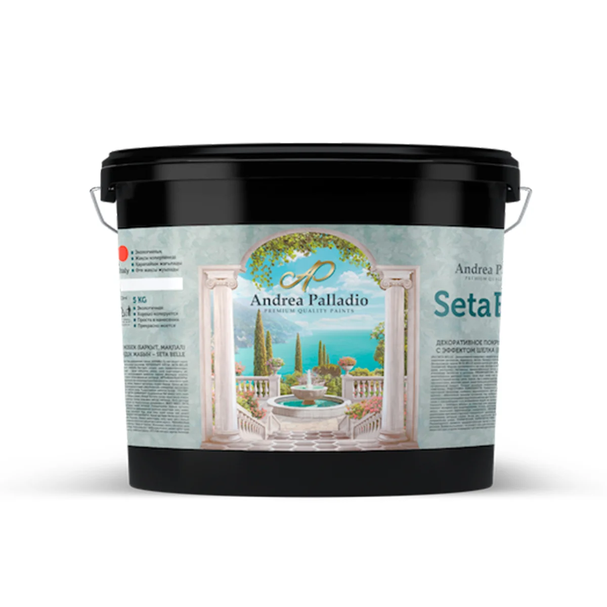 Декоративное покрытие с эффектом текстурного шелка Seta Belle Texture Diamante  5кг