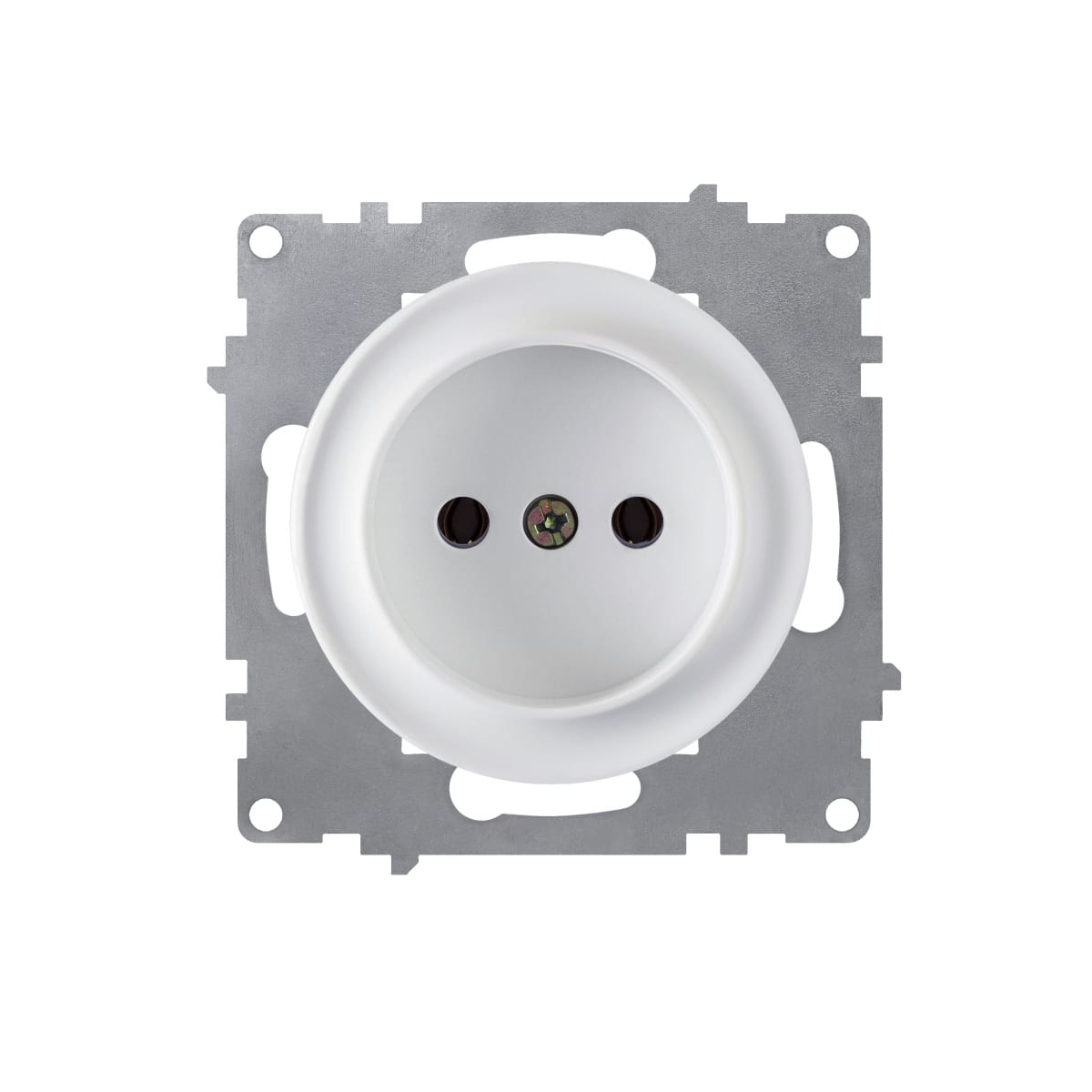 Розетка USB двойная, с подсветкой, цвет белый арт.1E10351300