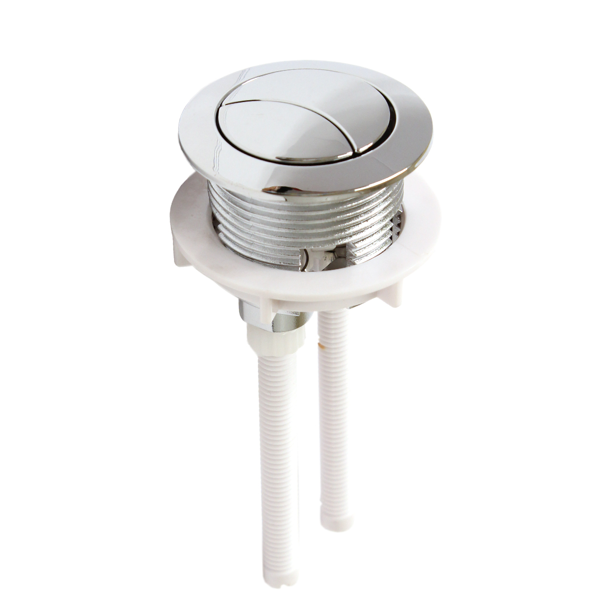 Кнопка для бочка Аквант унитаза 38мм NS 203 двухкнопочная