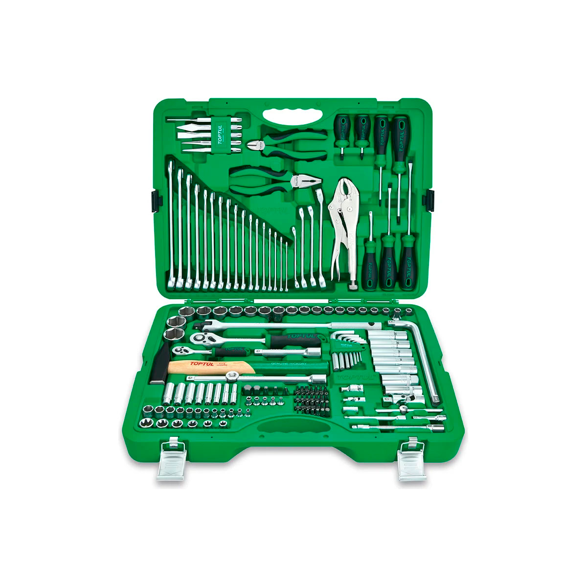 Набор слесарного инстр-та в чем. 150 предм. 1/4",1/2" 6гр. TOPTUL, арт.GCAI150R