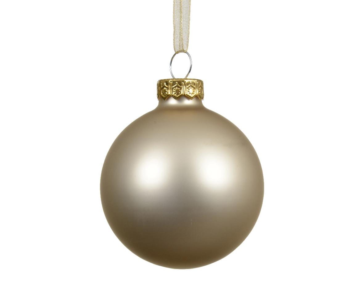 Шар елочный 10 см pearl 100177 Kmg