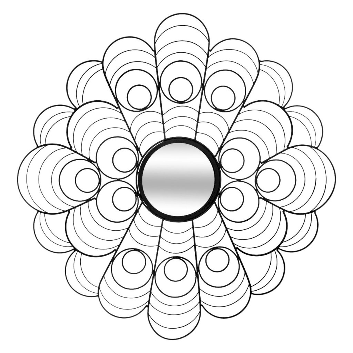Зеркало декоративное Atmosphera 75 см (центр 18,2 см) 169340