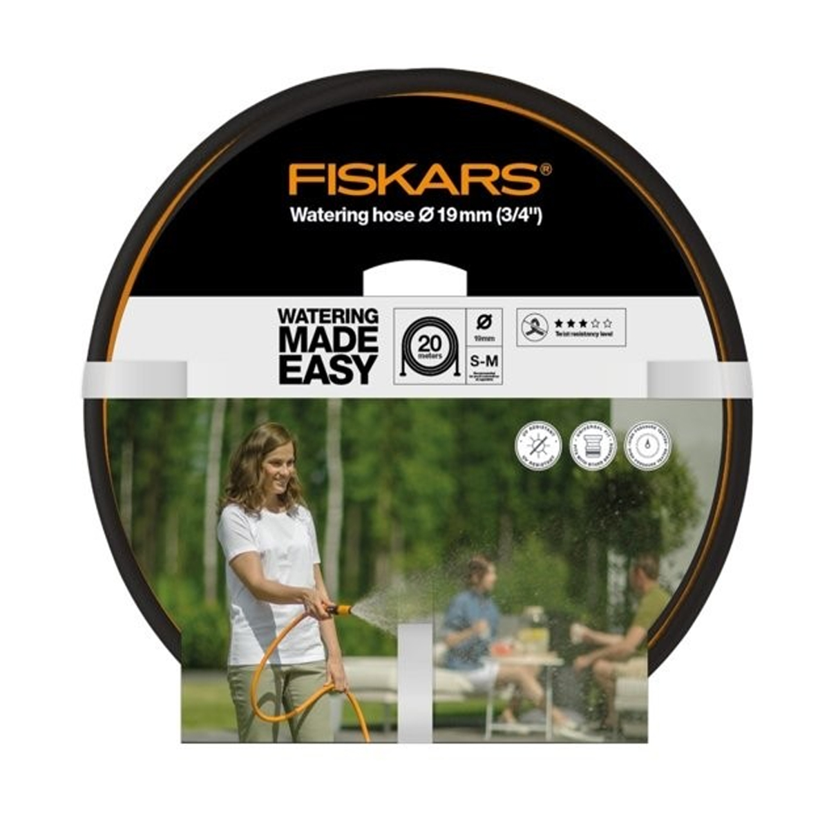 Шланг поливочный 3/4" 20 м FISKARS Q3