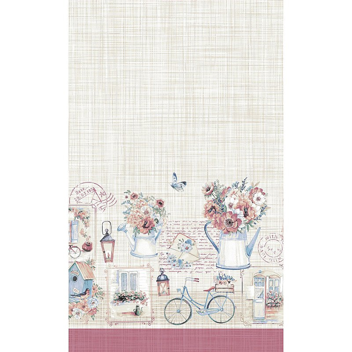 Полотенце кухонное Самойловский текстиль История открыток 40х70 см 763029