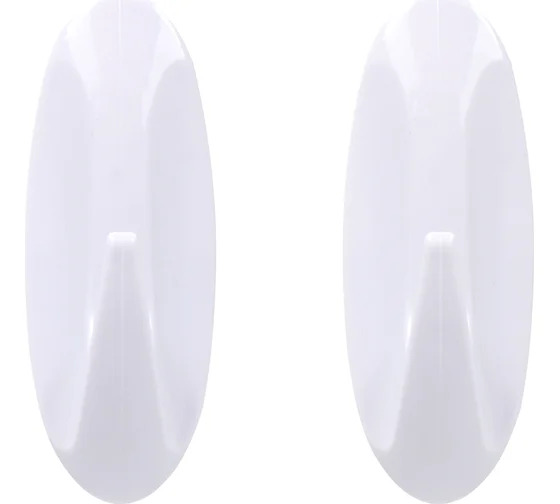 Набор крючков MARMITON 2 шт 3*8 см белый 17616