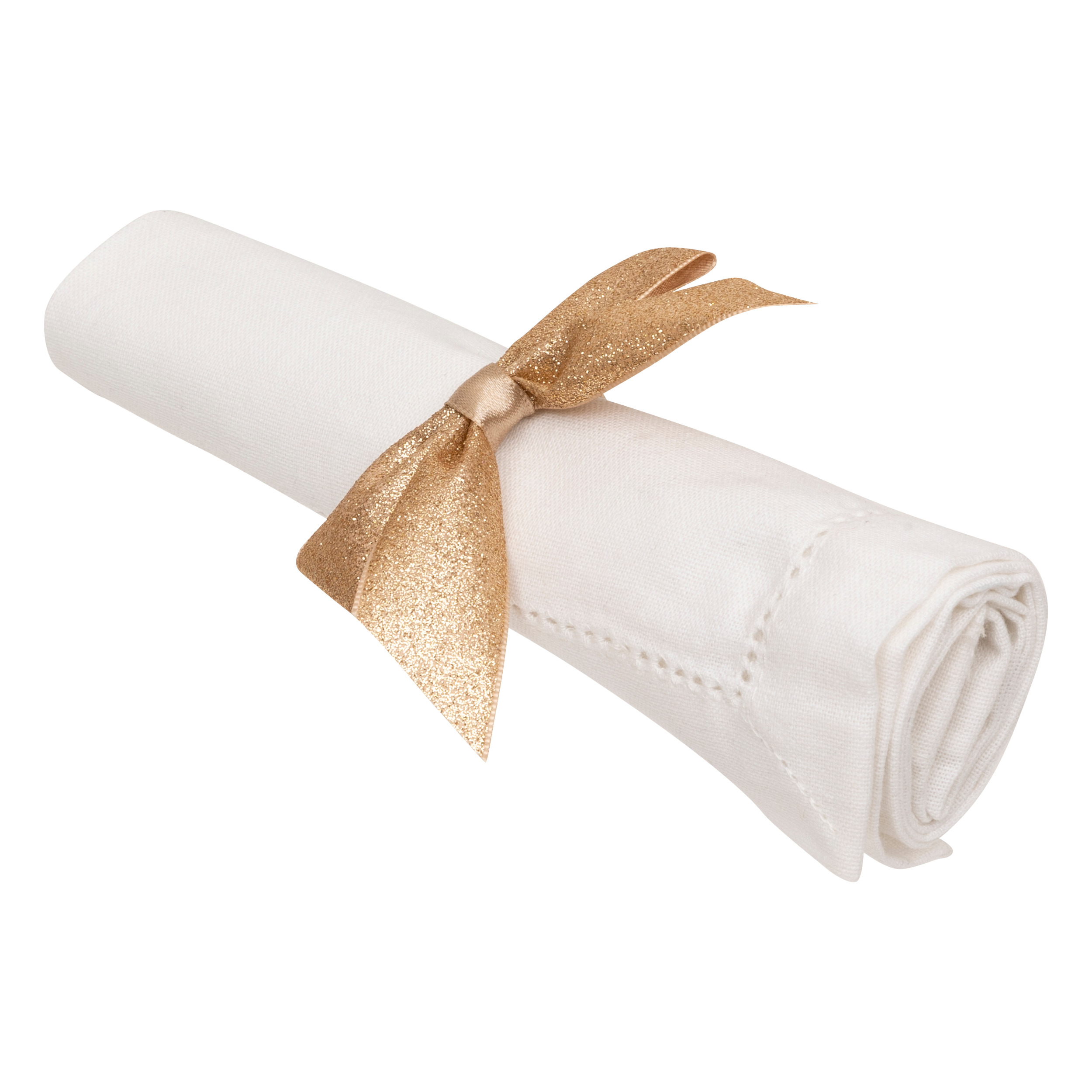 Набор колец для салфеток Atmosphera 2 шт бант золотой 208507