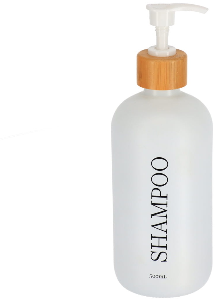 Дозатор для шампуня Tendance 500 мл белый стекло 62180100