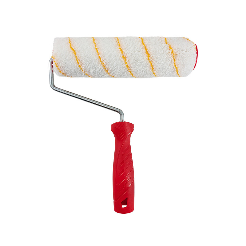 Валик с ручкой "Классик-Профи", интерьер, полиакрил 12/250/48мм, D8мм, желт.нить 0210115