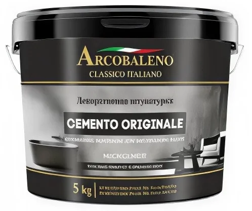 Штукатурка Arcobaleno CEMENTO ORIGINALE 200 5 кг