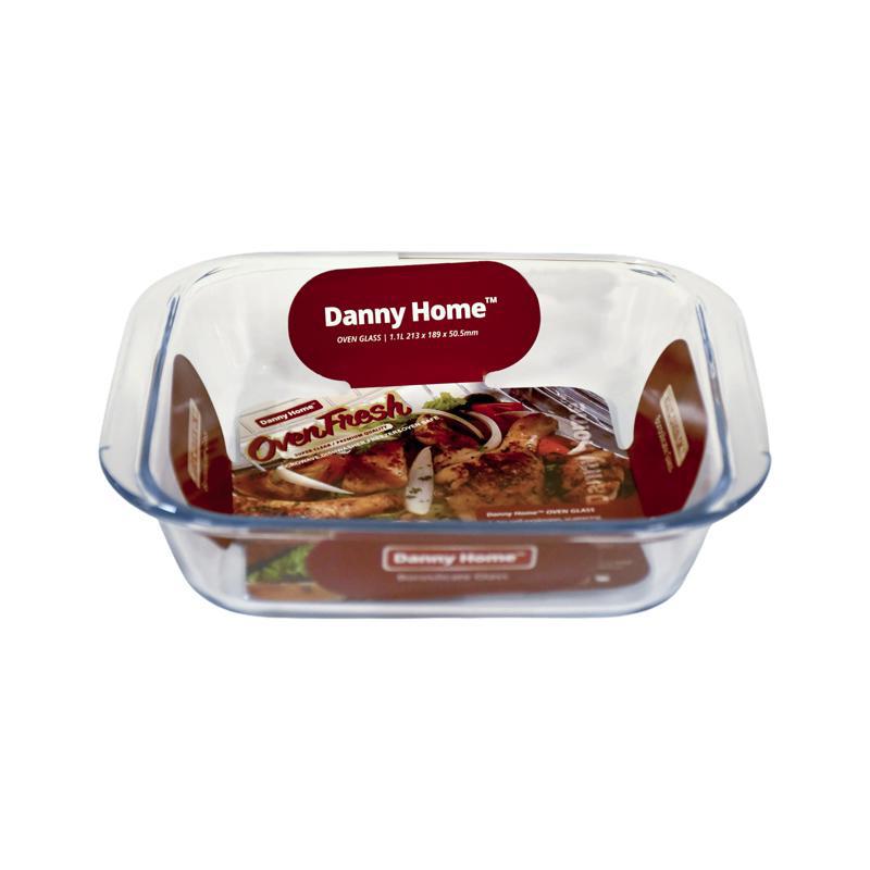 Форма для запекания DH Oven Fresh 21,3х18,9х5,5 см. квадратная стекло KP015