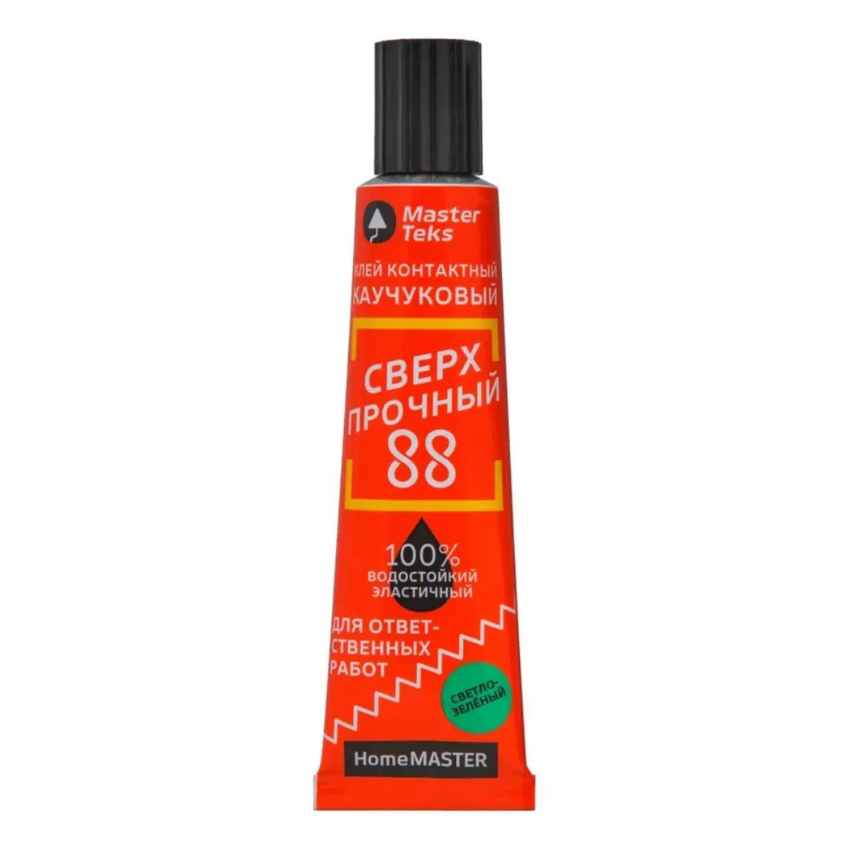 Клей MasterTeks HM контактный каучуковый 88 сверхпрочный  0,04 светло-зеленый