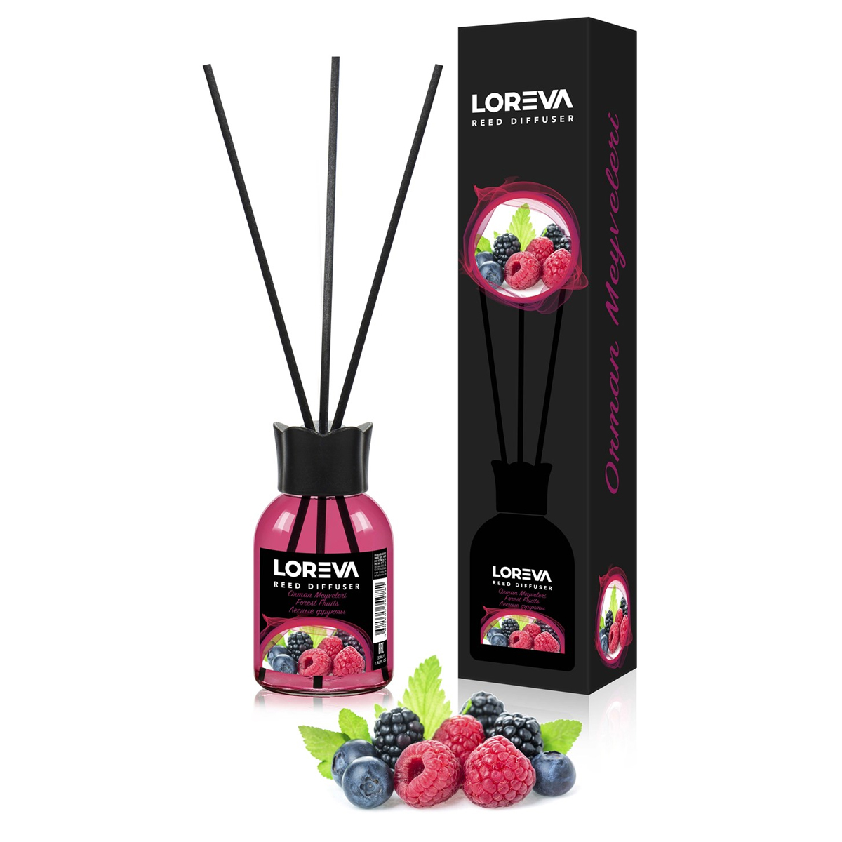 Аромадиффузор Loreva 55 мл Лесные ягоды