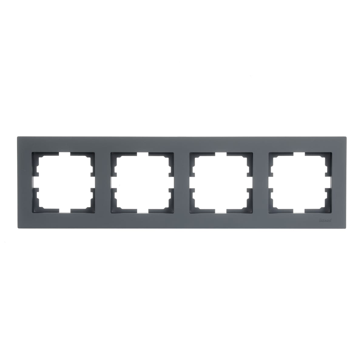 Рамка VESNA 742 3400 149 4-ая горизонтальная графит