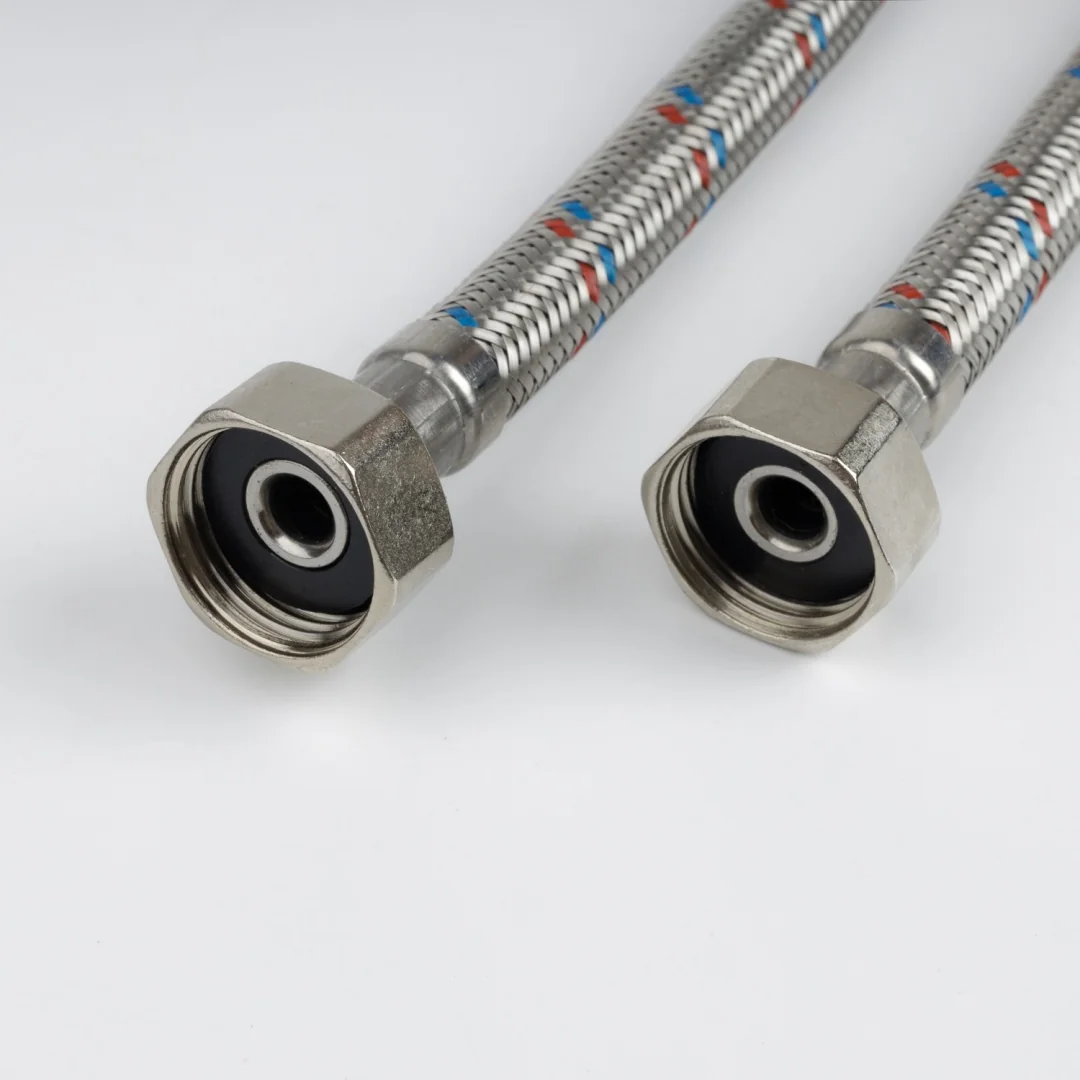 Гибкая подводка, F1/2xF1/2, SS304, латунь, 0,6 м, IDDIS, 926ABS06ZP