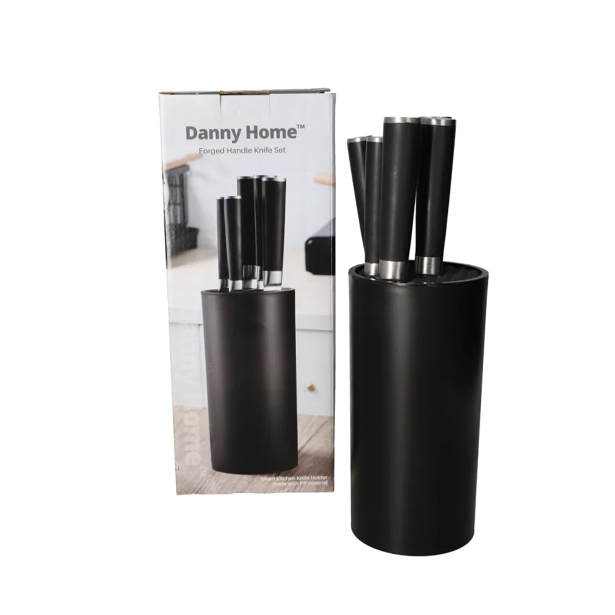 Набор кухонных ножей DH в подставке 6 предметов DH2909-BLACK