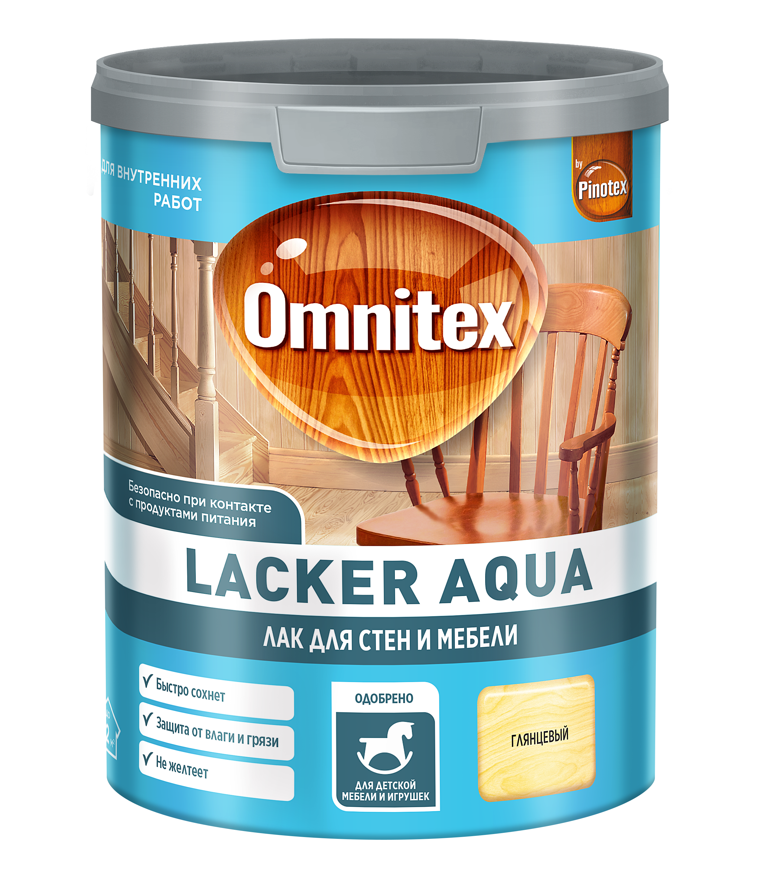 Лак Omnitex Lacker Aqua 70 глянцевый1л