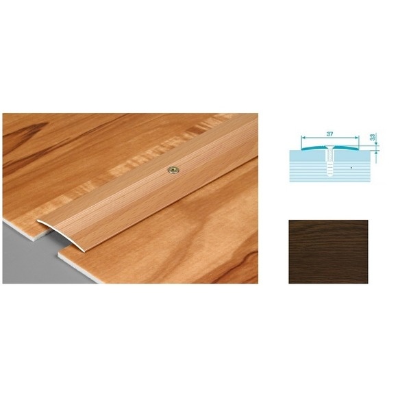 Планка порожная  ПС 03. дуб темный.0,9м.