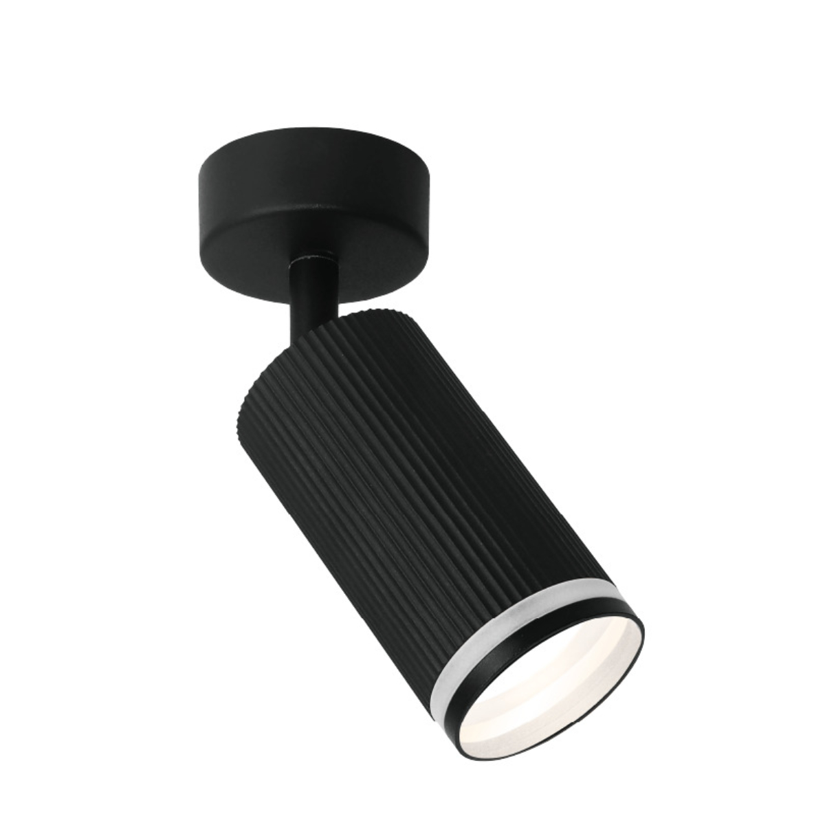 Светильник накладной WOLTA WSL-GU10/04BL под лампу GU10 IP20 черный D60x163