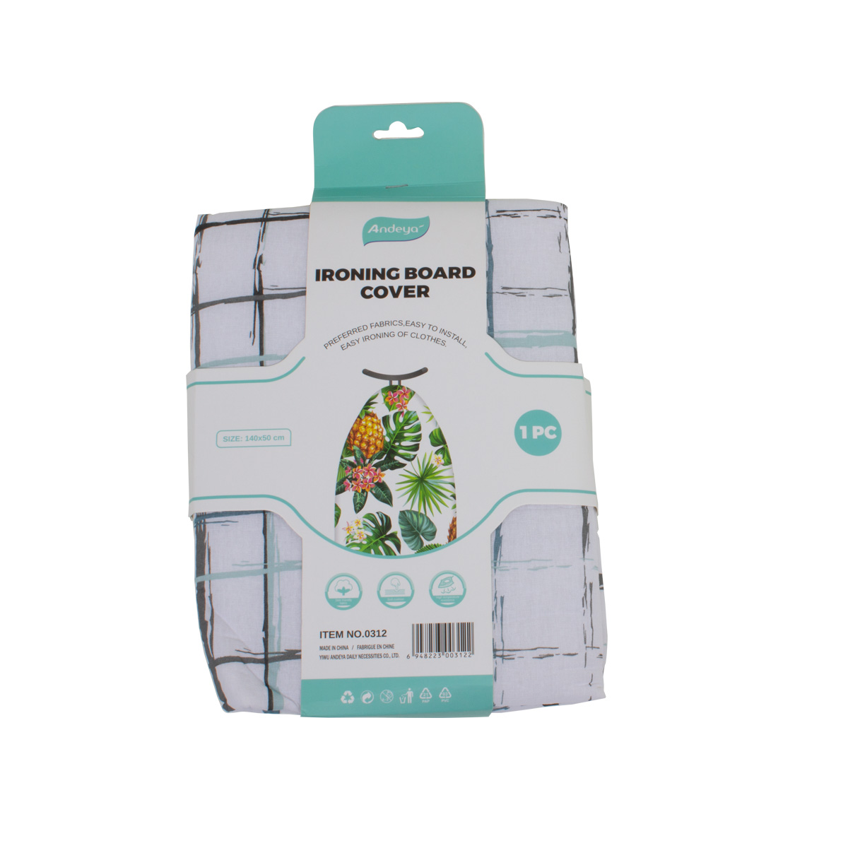 Чехол для гладильной доски 140х50см CN