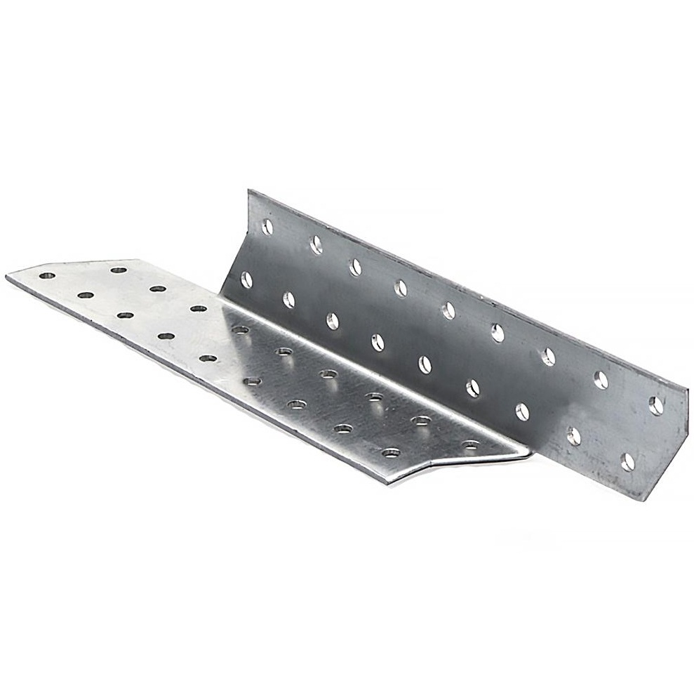 Держатель балки 32х32х250х2,0мм правый (белый цинк 1 шт)