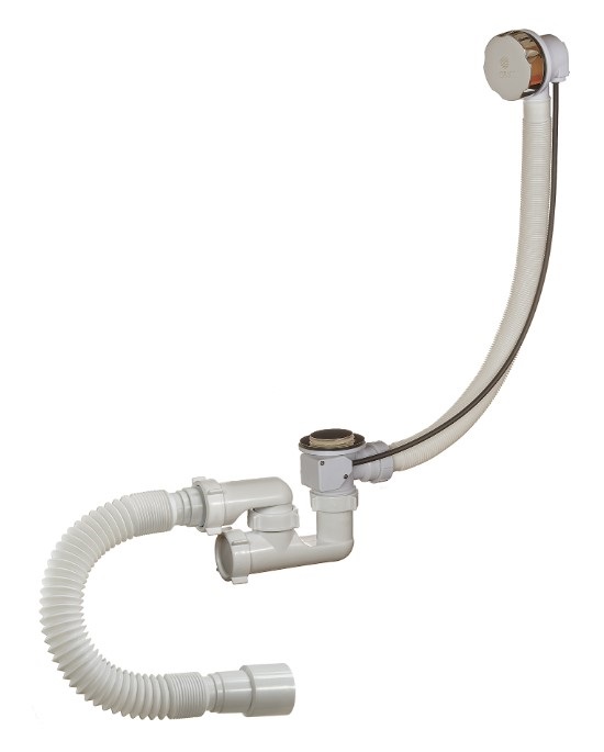 Сифон Орио для ванны регулир. п/автомат г/труб.А-28089